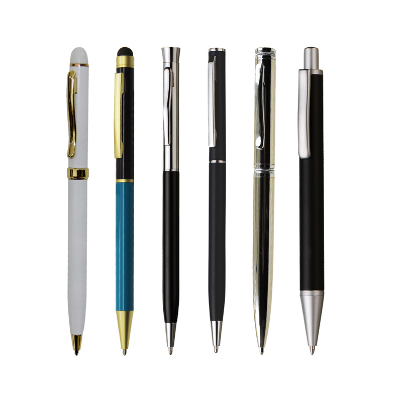 logo metal ball pen